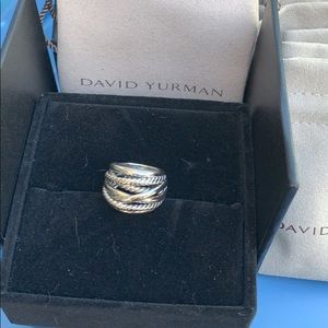 David Yurman Crossover Double Wide Ring